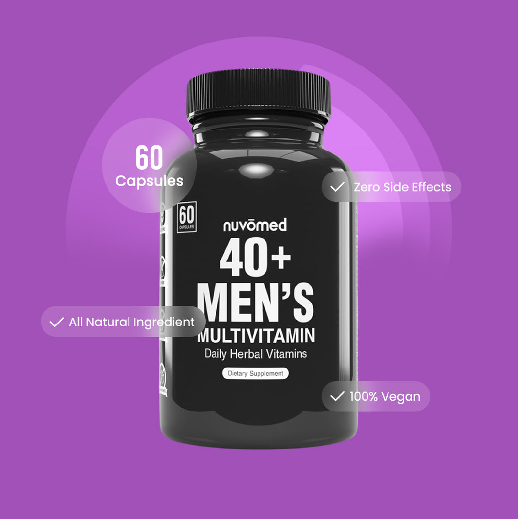 Men's 40+ Multivitamins with Pure Plant Herbs